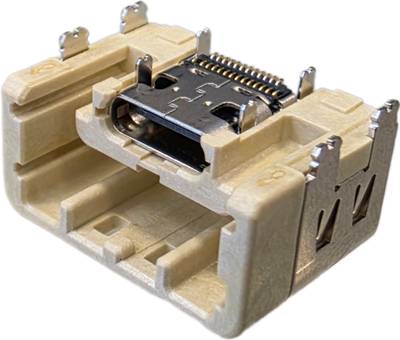 Hirose AU1FR-24P(805) A-Key USB Type-C -piirilevyliitin, SMT Vaaka-asennus