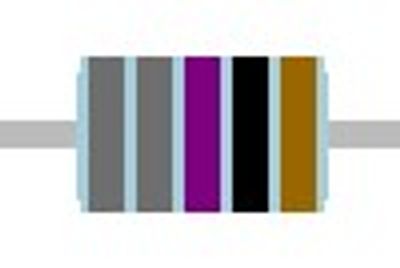 METALLIKALVOVASTUS 0,6W: 887ohm