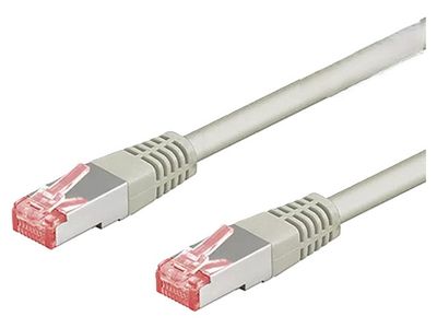 CAT6 VERKKOKAAPELI SUOJATTU S/FTP 30m harmaa