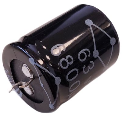 ELEKTROLYYTTIKOND. 6800µF 63V 30x41mm Snap-in
