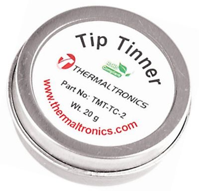 LYIJYTTÖMÄN JUOTINKÄRJEN PUHDISTUS/TINAUS