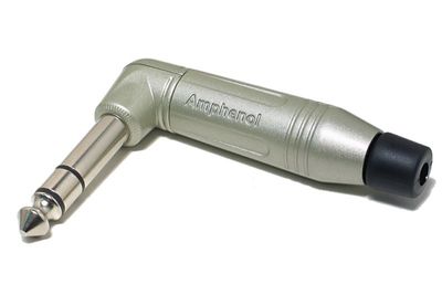 6,3mm STEREOPLUGI KULMA Amphenol