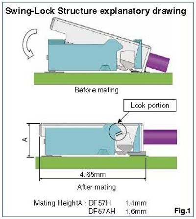 Keinulukitusliitin 3nap naaras johtoon