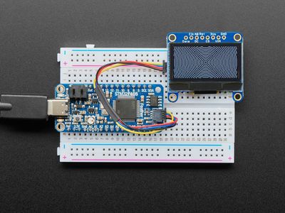 Adafruit Monochrome 1.3" 128x64 OLED NÄYTTÖ STEMMA QT / Qwiic