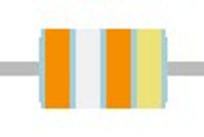 METALLIOKSIDIKALVOVASTUS 1W: 39kohm