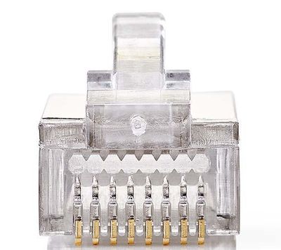 RJ45-PURISTUSLIITIN CAT5-FTP MONISÄIKEISELLE KAAPELILLE RJ45-PURISTUSLIITIN CAT5-FTP MONISÄIKEISELLE KAAPELILLE