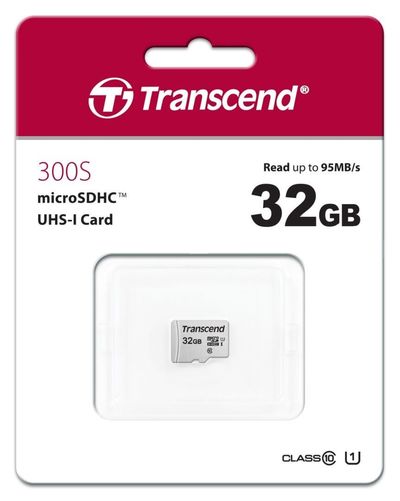 Transcend 300S 32GB microSDHC MUISTIKORTTI