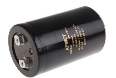 ELKO 85°C 2200UF 400V Ruuviliitoksilla ELKO 85°C 2200UF 400V Ruuviliitoksilla