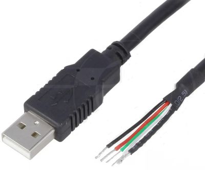 USB-2.0 KAAPELI A-UROS / vapaa pää 3m USB-2.0 KAAPELI A-UROS / vapaa pää 3m