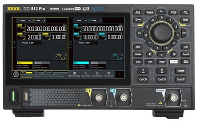 Rigol DG912 Pro SIGNAALIGENERAATTORI 150MHz 2CH Rigol DG912 Pro SIGNAALIGENERAATTORI 150MHz 2CH