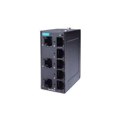 Moxa Ethernet kytkin, 8x RJ45, IP40, -40-75C