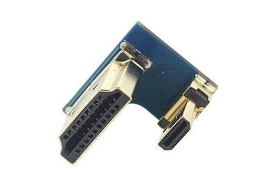HDMI-adapteri microHDMI Uros/HDMI Uros 180ast