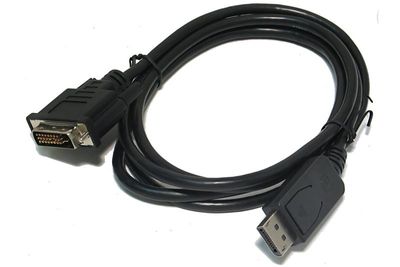 DVI / DisplayPort VÄLIKAAPELI 2m