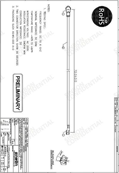 U.FL-2LP-088A OD1,37mm L 72mm Black U.FL-2LP-088A OD1,37mm L 72mm Black