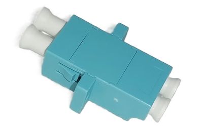 LC Duplex Adapteri OM3 Aqua Zr