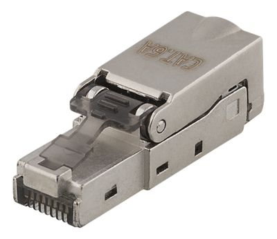 PIKA-ASENNETTAVA RJ45-LIITIN CAT6A FTP