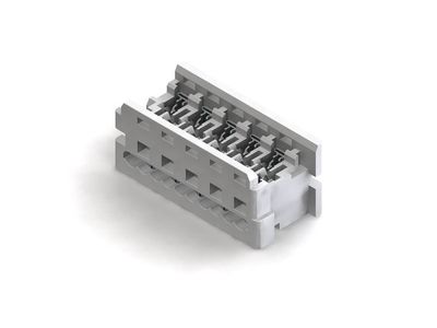 1.27mm IDC conn 12p female wire tube 1.27mm IDC conn 12p female wire tube