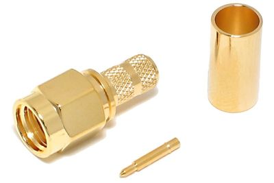 SMA-LIITIN UROS PURISTETTAVA RG58-KAAPELILLE