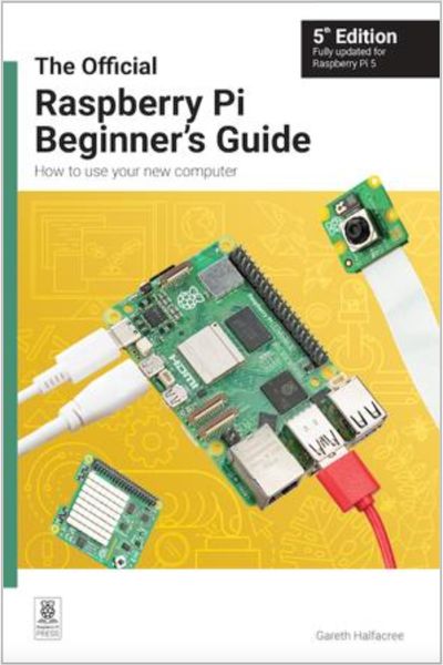 KIRJA - Raspberry Pi 5 Beginner's Guide (eng)