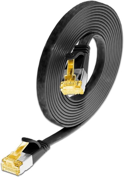 CAT6A LITTEÄ VERKKOKAAPELI U/FTP 0,25m musta CAT6A LITTEÄ VERKKOKAAPELI U/FTP 0,25m musta