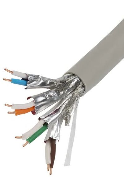 CAT7 4X2XAWG23 HALOGEENITON VERKKOKAAPELI KIINTEÄÄN ASENNUKSEEN