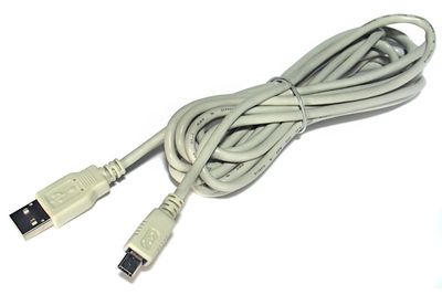 USB-2.0 VÄLIJOHTO A-UROS / miniB 3m