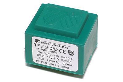 PIIRIKORTTIMUUNTAJA 2,0VA 2x 12V