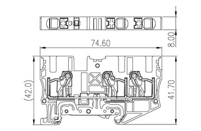 Dinkle DP6N-TN-PE, GTB C3, pushin, 0.5-6mm3, GY