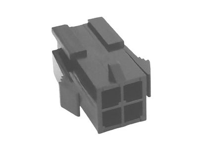 3,0mm 4pole male wire panel mount UL 94V-0