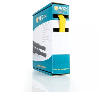 KUTISTEMUOVI H-2(Z) 2:1 125C 6,4/3,2 keltainen 5m KUTISTEMUOVI H-2(Z) 2:1 125C 6,4/3,2 keltainen 5m