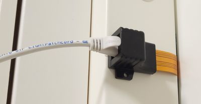 RJ45 - RJ45-Lattakaapeli ikkunan läpivientiin 0,2 m RJ45 - RJ45-Lattakaapeli ikkunan läpivientiin 0,2 m