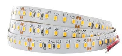 2,5m LED-NAUHA LÄMMIN VALKOINEN 24V, 2,7A, 26W/m 2,5m LED-NAUHA LÄMMIN VALKOINEN 24V, 2,7A, 26W/m