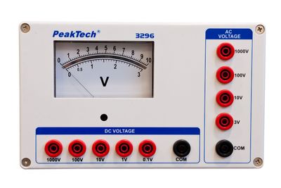PeakTech 3296 ANALOGINEN JÄNNITEMITTARI 0-1000V AC/DC