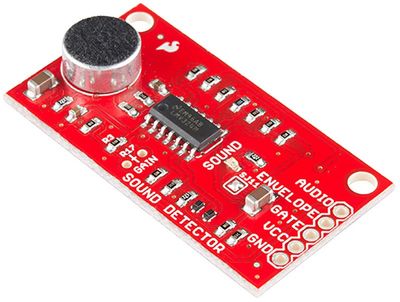 SparkFun ÄÄNITUNNISTIN PCB (LMV324)
