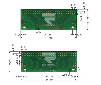 PINTALIITOSADAPTERI R0.5-DIP