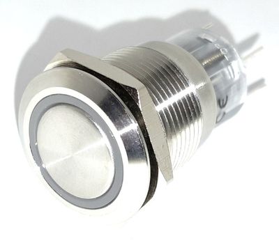 Lukkiutuva kytkin vihreällä LED-merkkivalolla