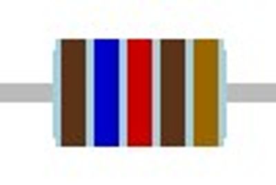 METALLIKALVOVASTUS 0,6W: 1,62kohm