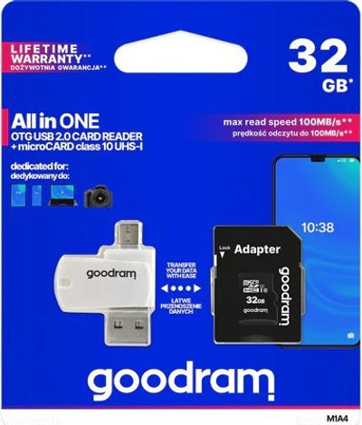 MUISTIKORTTI microSDHC Kit 32GB