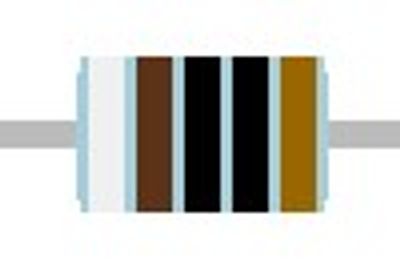 METALLIKALVOVASTUS 0,6W: 910ohm