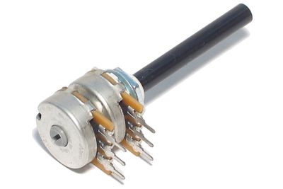 POTENTIOMETRI STEREO 6mm 0,4W LIN 22kohm