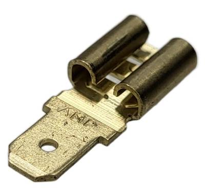 6,3mm naaras / 4,8mm uros adapteri