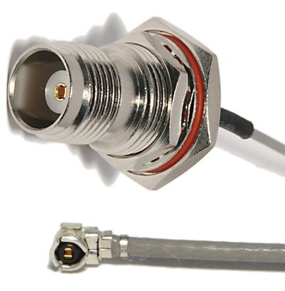 U.FL - TNC(F)ST Bulkhead Oring 1,32mm L-250mm