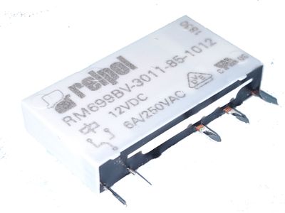 PCB-RELE 1-VAIHTO 6A 12VDC