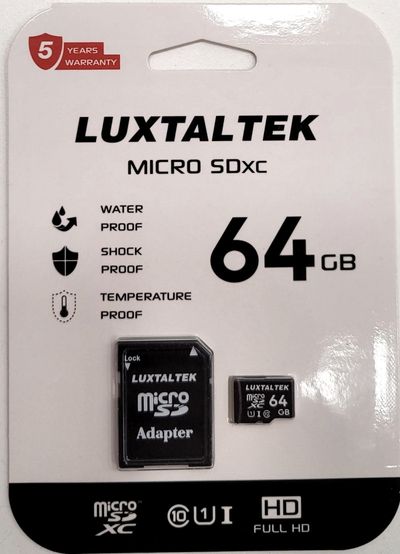 Luxtaltek microSDXC 64GB U1 MUISTIKORTTI