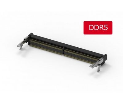 DDR5 SODIMM Socket, Horizontal 8.0H, RVS, G/F