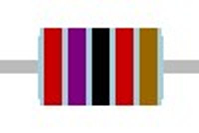 METALLIKALVOVASTUS 0,6W: 27kohm