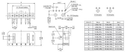 3,0mm 1x3pole male RA Sn UL 94V-0