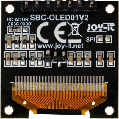 Joy-IT OLED-NÄYTTÖ 0.96" 128x64 I2C/SPI V2