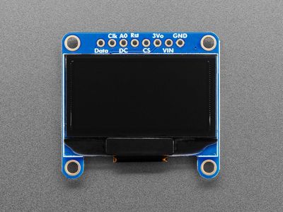 Adafruit Monochrome 1.3" 128x64 OLED NÄYTTÖ STEMMA QT / Qwiic