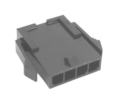 3,0mm 1x4p male wire with panel clip UL94V-0